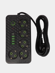 Cетевой фильтр с USB-портами и Type-C, удлинитель
