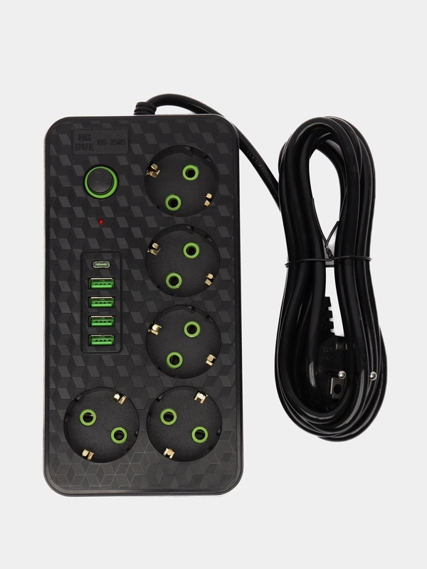 Cетевой фильтр с USB-портами и Type-C, удлинитель