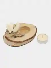 Подсвечник деревянный