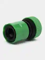 Коннектор для подключения шланга 1/2" и  3/4" ( соединитель насадка - шланг) аквастоп