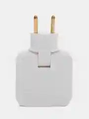 Плоский поворотный тройник с USB для розетки idealim разветвитель, 4000WT, комплект 2 шт