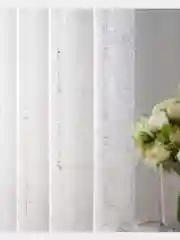 Тюль под лен с рисунком мрамор, для комнаты, дома