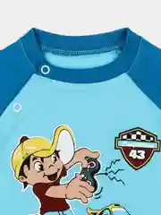 Бирюзовый футболка детская Бактра для мальчика малыша