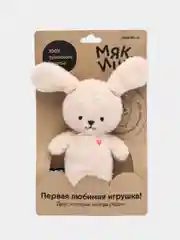 Бежевый мягкая игрушка Плюшевый мишка Шарлотта, Фенек Миранда, Зайчик Мякиши