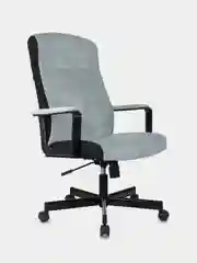 Кресло руководителя ST-Domingo TopChairs, серо-голубой