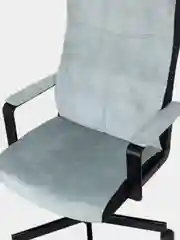 Кресло руководителя ST-Domingo TopChairs, серо-голубой