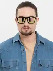 Песочный хаки солнцезащитные мужские очки