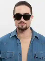 Зеленый мужские солнцезащитные очки квадратной формы