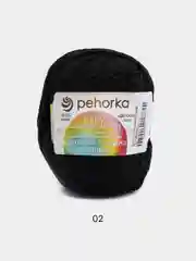 Черный пряжа Пехорка Детский Каприз Теплый 50% мериносовая шерсть 50% фибра 50г 125м