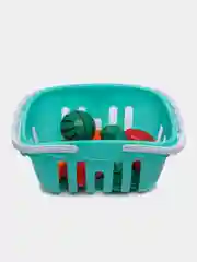 Игрушки "Фрукты и овощи" на липучках/Набор продуктов/Овощи/Фрукты/ПиццаПосуда/Корзина/Торт