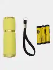 Желтый ультрафиолетовая лампа-фонарик для маникюра, светодиодная, 9 LED