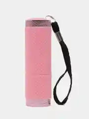 Розовый ультрафиолетовая лампа-фонарик для маникюра, светодиодная, 9 LED