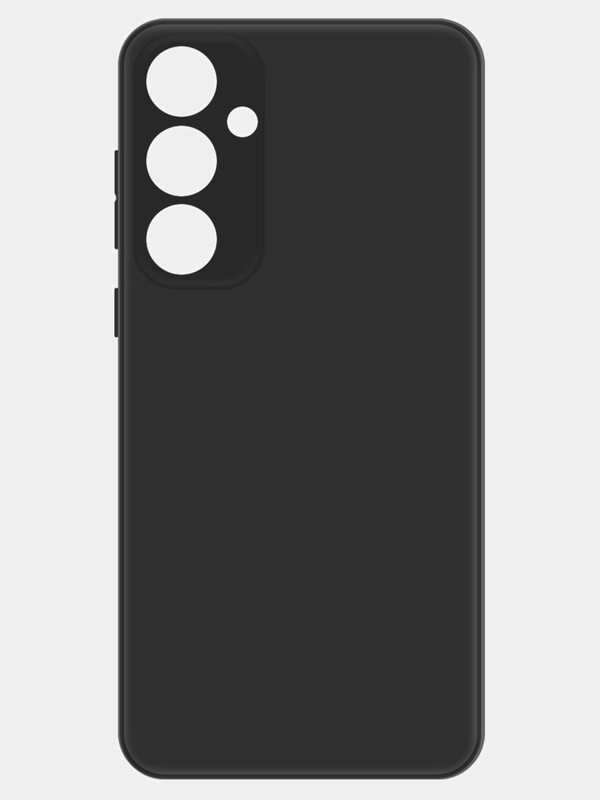 Чехол-накладка Krutoff Silicone Case для Samsung Galaxy A55 5G (A556) черный