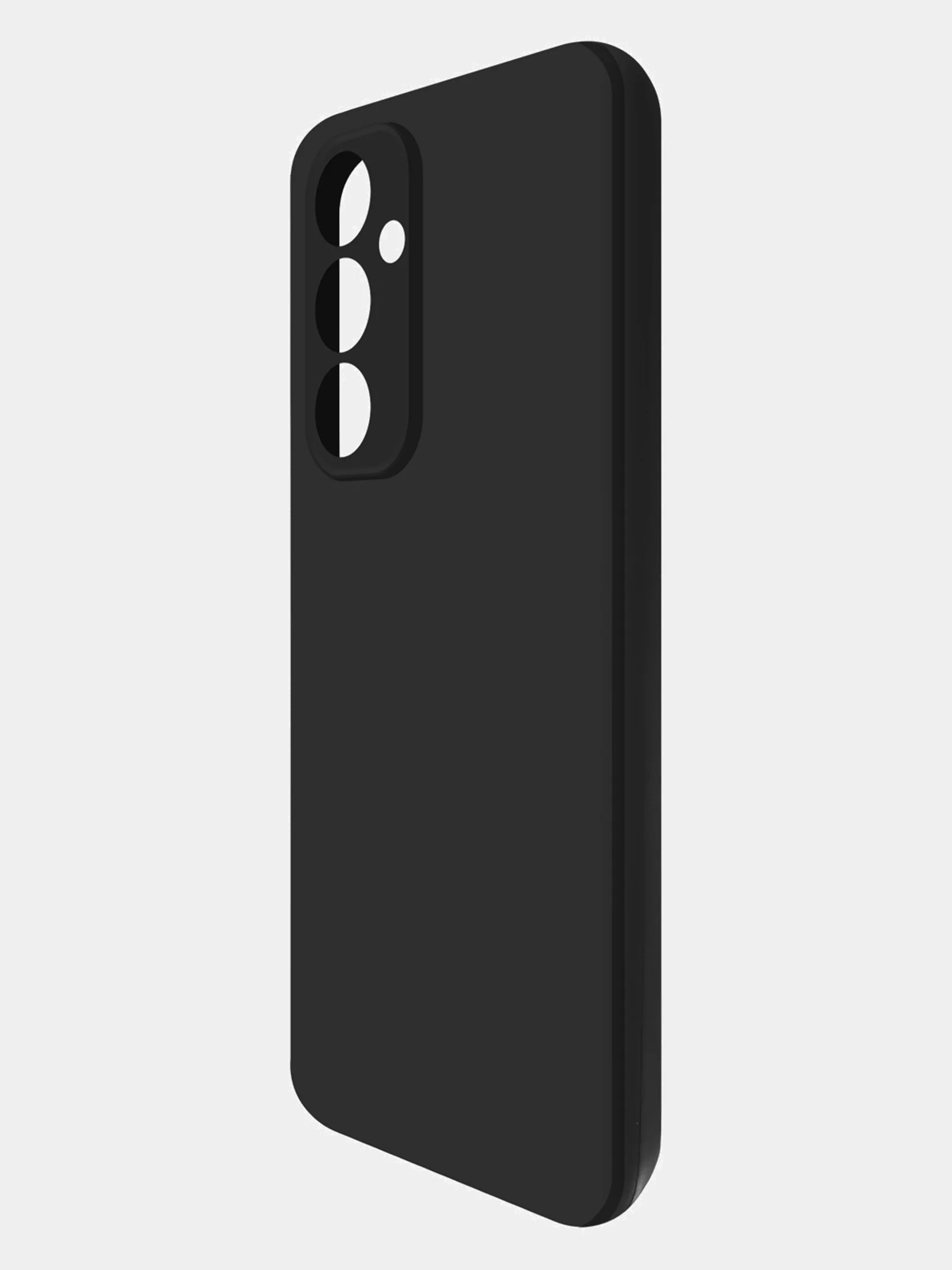 Чехол-накладка Krutoff Silicone Case для Samsung Galaxy A55 5G (A556) черный