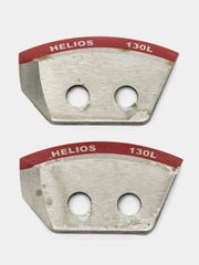 Ножи к ледобуру Helios ЛР-100-150 NLT-L-SL, левое и правое, усиленные, ступенчатые