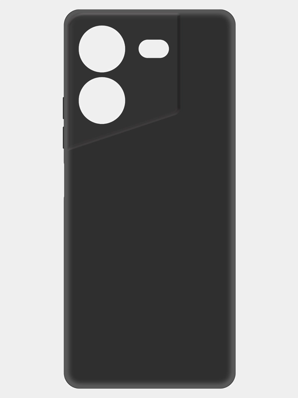 Чехол-накладка Krutoff Silicone Case для TECNO Pova 5 черный