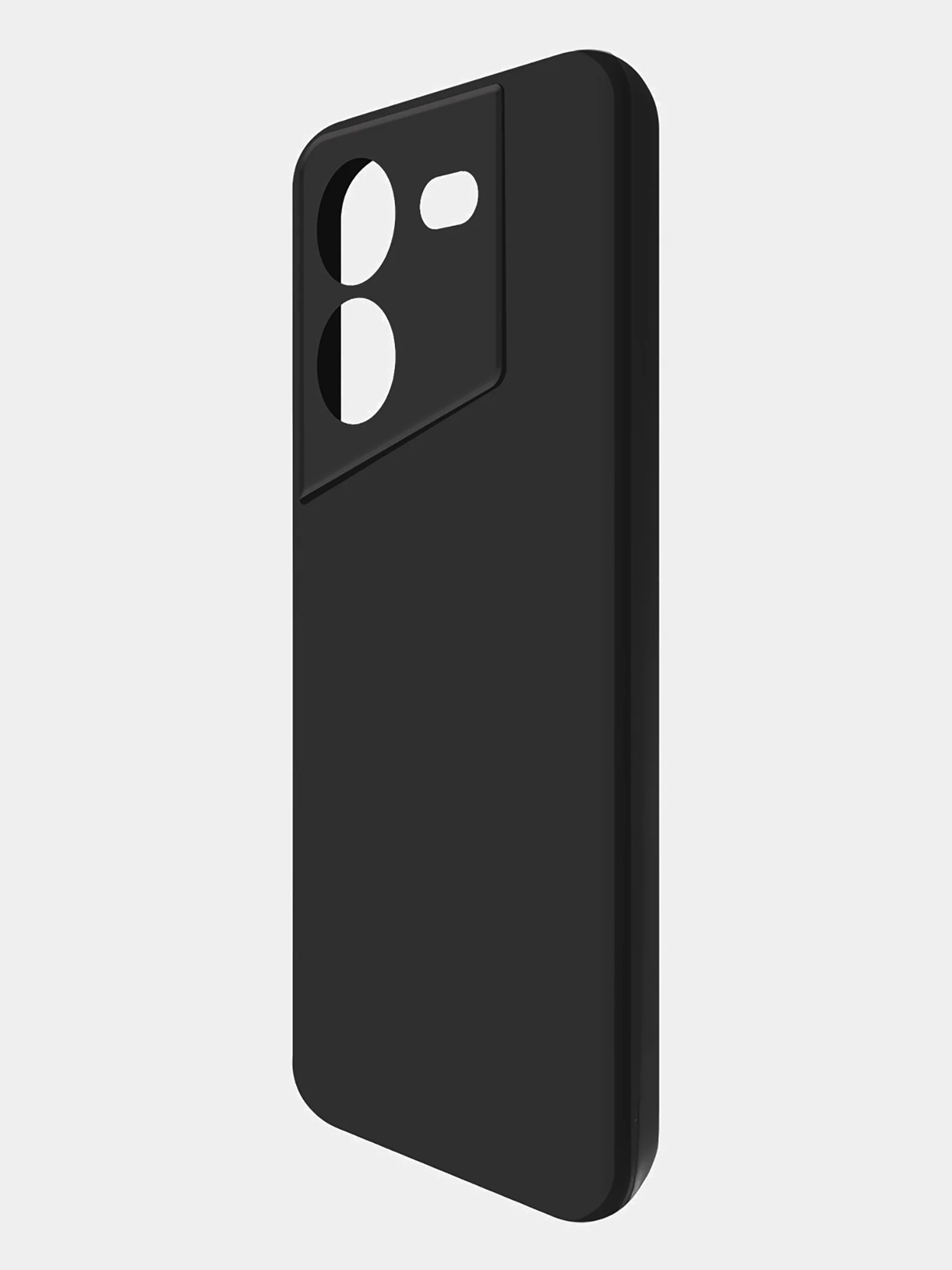 Чехол-накладка Krutoff Silicone Case для TECNO Pova 5 черный