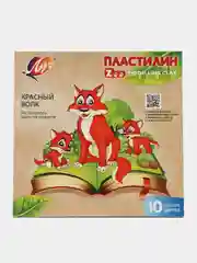 Пластилин Луч ZOO 10,12 цветов