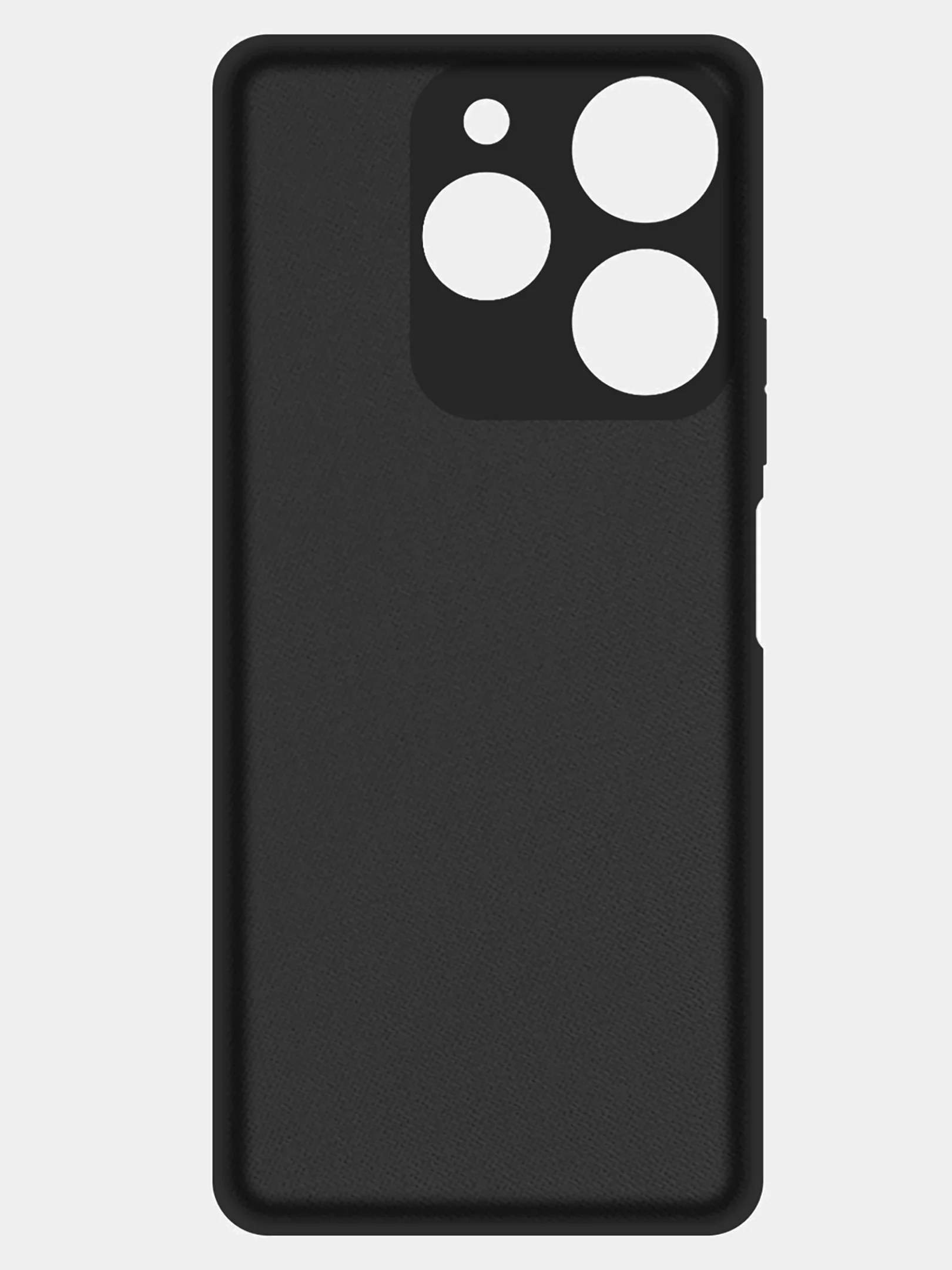 Чехол-накладка Krutoff Silicone Case для TECNO Spark 10 Pro черный