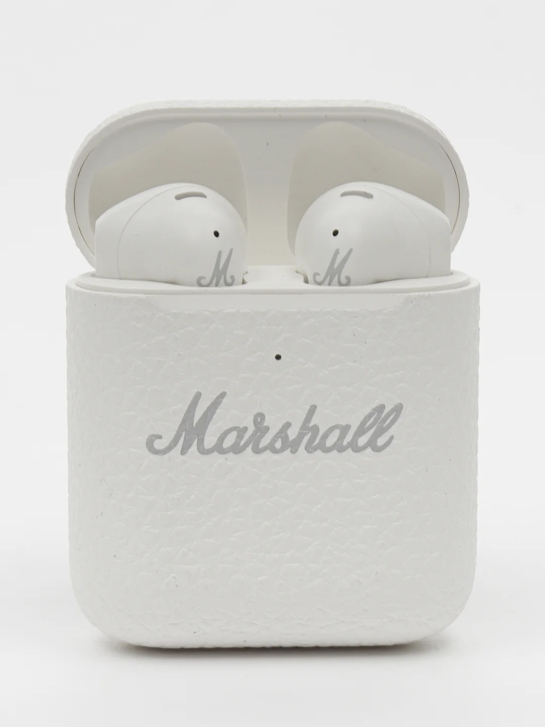 Белый беспроводные внутриканальные наушники Marshall minor III с кейсом, Маршал 3