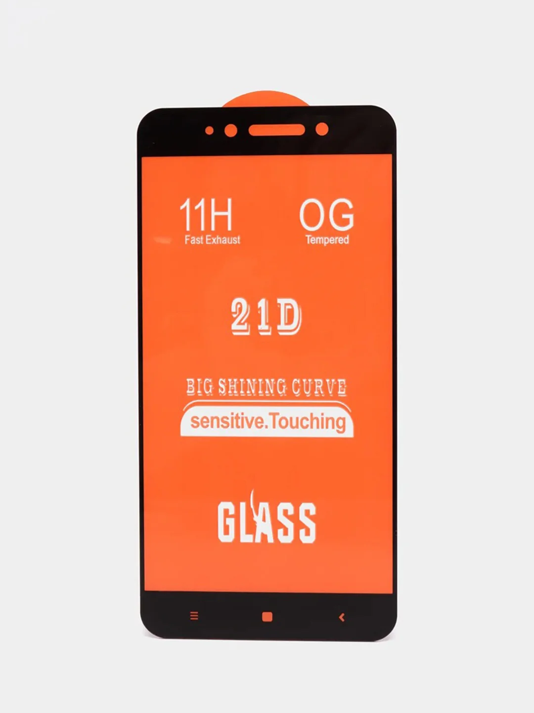 Черный защитное стекло Xiaomi REDMI NOTE 5A / NOTE 5A PRIME