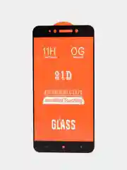 Черный защитное стекло Xiaomi REDMI NOTE 5A  / NOTE 5A PRIME