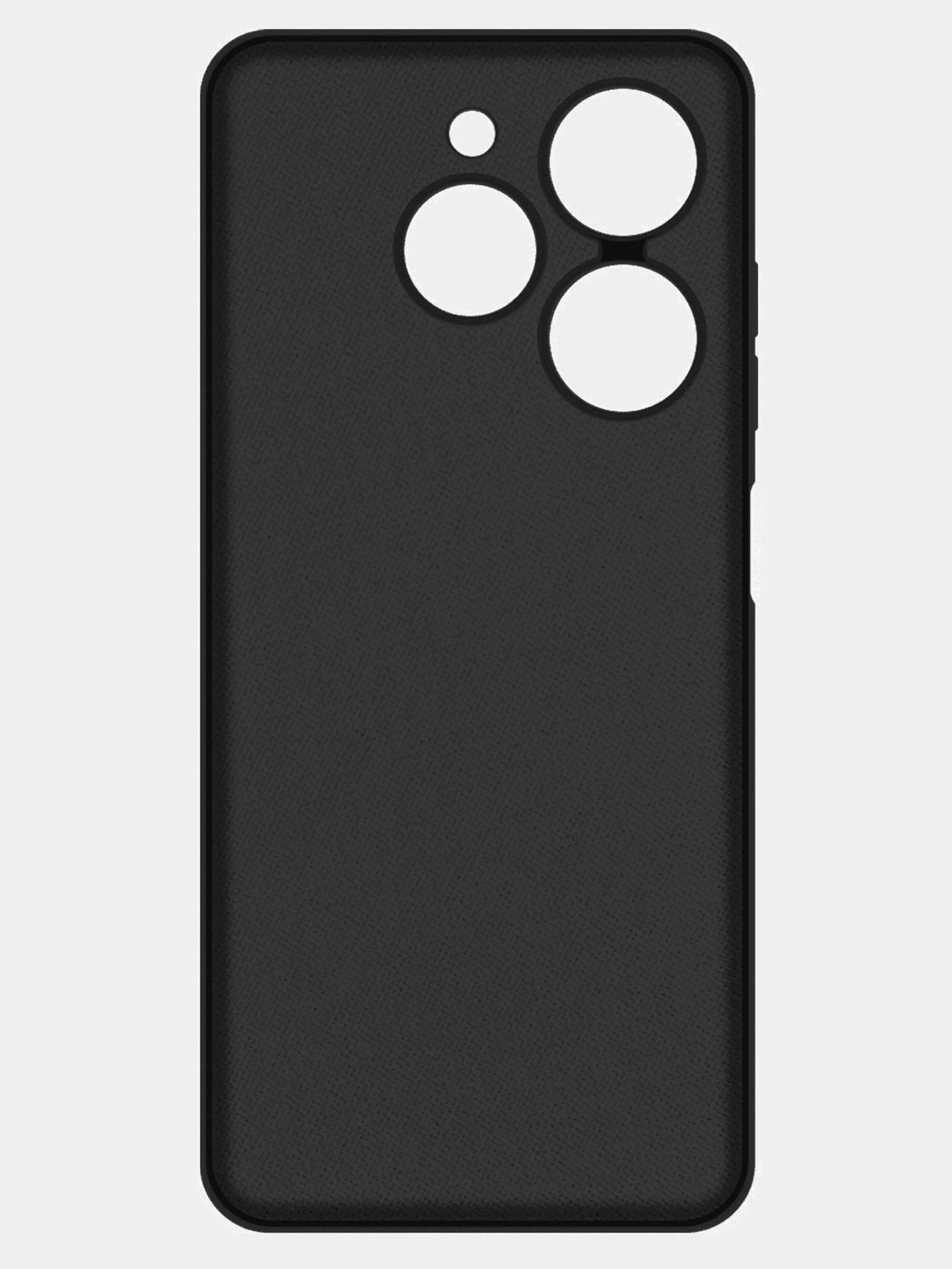 Чехол-накладка Krutoff Silicone Case для TECNO Spark 20C/ Go 2024 черный