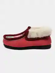 Коралловый чуни-тапочки для девочек вязаные Soft Slippers, утепленные экомехом