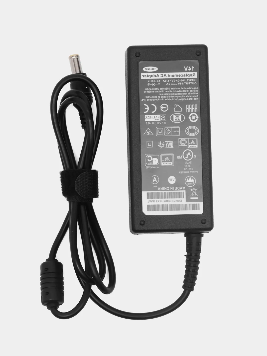 Блок питания 14 вольт мониторы Samsung 14VDC 3A разъем 6.0*4.4мм