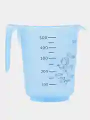 Белый мерный стакан 0,5 л, 1 л