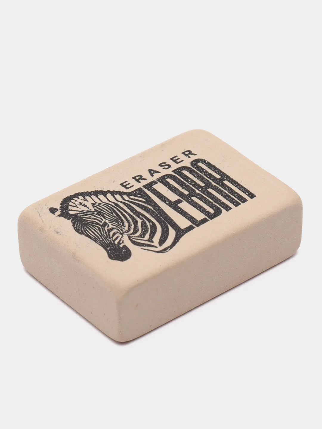Ластик Hatber "Zebra" 26*18*8 белый