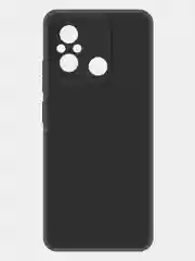 Чехол-накладка Krutoff Silicone Case для Xiaomi Redmi 12C черный