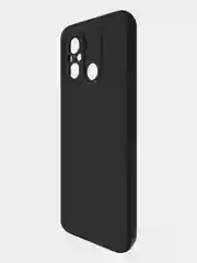 Чехол-накладка Krutoff Silicone Case для Xiaomi Redmi 12C черный