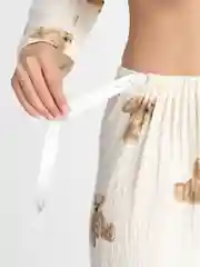 Пижама из муслина для беременных и кормящих мам