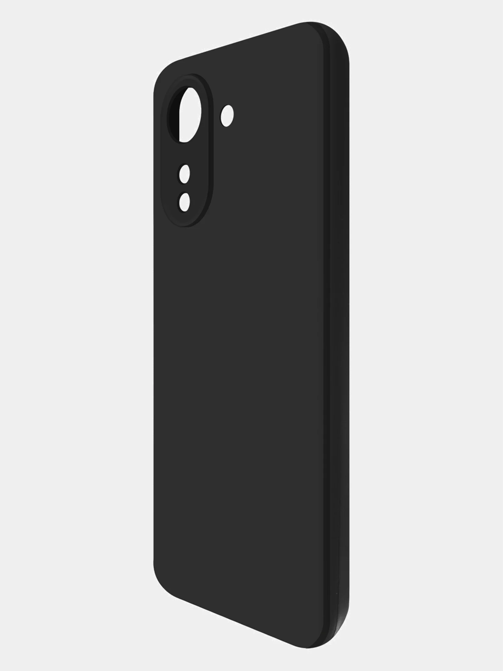 Чехол-накладка Krutoff Silicone Case для Xiaomi Redmi 13C/Poco C65 черный