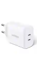 Зарядное устройство Ugreen CD243 (10343) USB-C+USB-C PD Fast Charger 40W EU