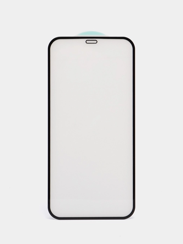 Защитное стекло 5D Nano Glass для iPhone 12 pro, черный, на весь экран