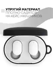 Красный чехол для наушников Xiaomi Redmi AirDots 3, 2S, Мi True Wireless Earbuds Basic 2S КАРТОФАН