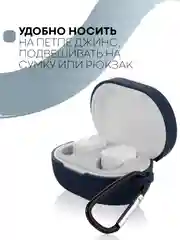 Красный чехол для наушников Xiaomi Redmi AirDots 3, 2S, Мi True Wireless Earbuds Basic 2S КАРТОФАН