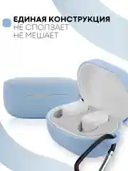 Красный чехол для наушников Xiaomi Redmi AirDots 3, 2S, Мi True Wireless Earbuds Basic 2S КАРТОФАН