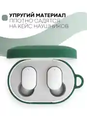 Красный чехол для наушников Xiaomi Redmi AirDots 3, 2S, Мi True Wireless Earbuds Basic 2S КАРТОФАН