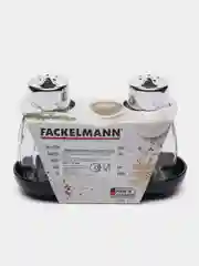 Солонка и перечница с подставкой Fackelmann