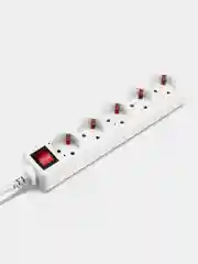Сетевой удлинитель Buro BU-PS5.5/W, 5м, белый