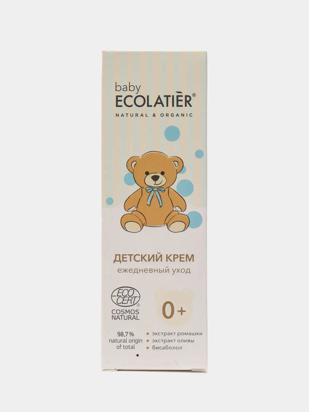 Детский крем Ежедневный уход 0+ Ecolatier baby, 100 мл