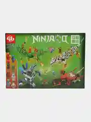 Красный конструктор "Ниндзя" / Ninja драконы, машины, роботы 261-267 деталей, лего совместимый