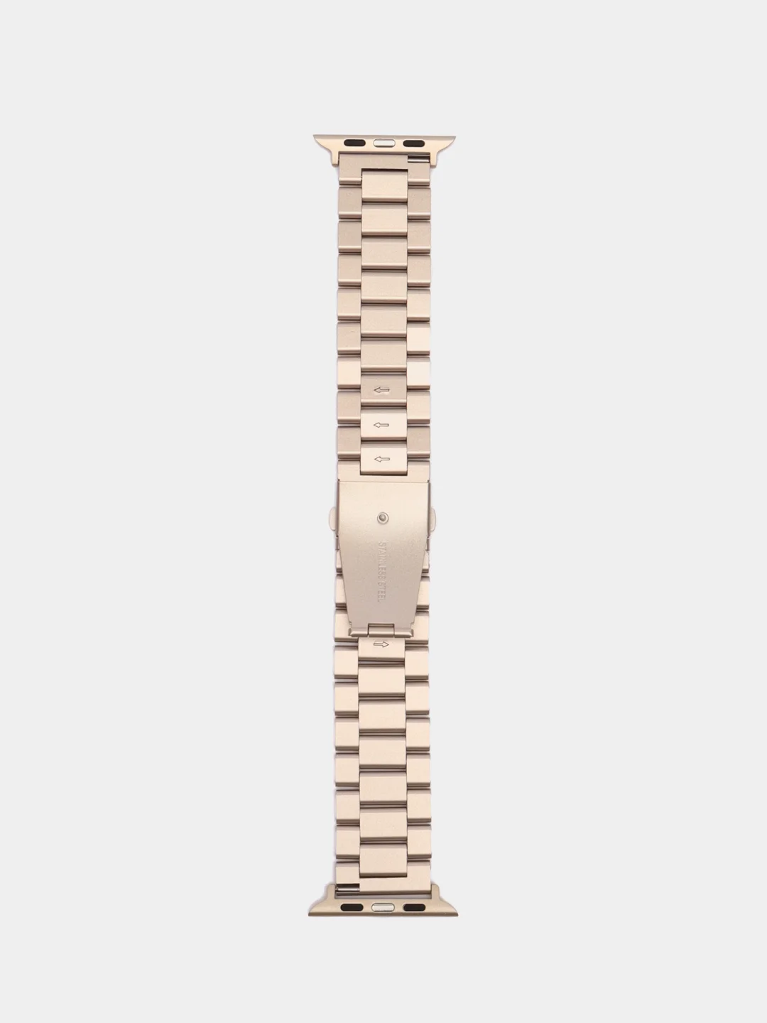Бежевый стальной ремешок для смарт-часов Apple Watch, 38-41 мм, 42-49 мм