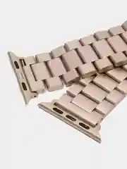 Бежевый стальной ремешок для смарт-часов Apple Watch, 38-41 мм, 42-49 мм