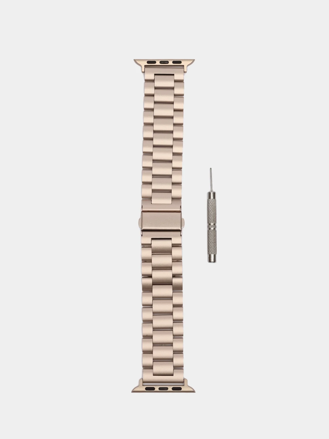 Бежевый стальной ремешок для смарт-часов Apple Watch, 38-41 мм, 42-49 мм