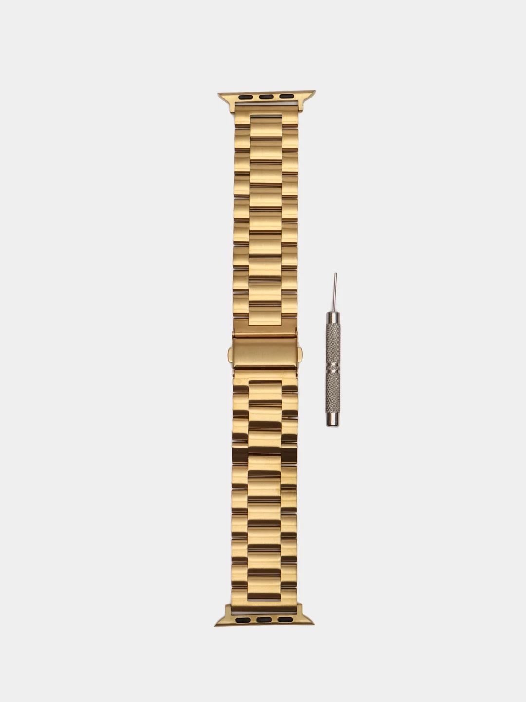Золотой стальной ремешок для смарт-часов Apple Watch, 38-41 мм, 42-49 мм
