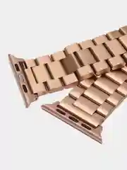 Розовый стальной ремешок для смарт-часов Apple Watch, 38-41 мм, 42-49 мм